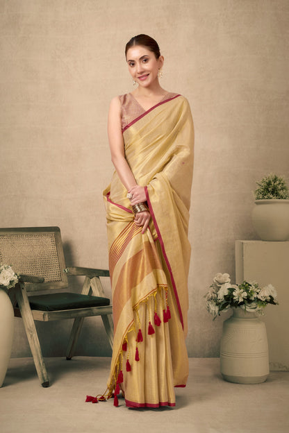 SHARVANI MULRAGA TISSUE SAREE