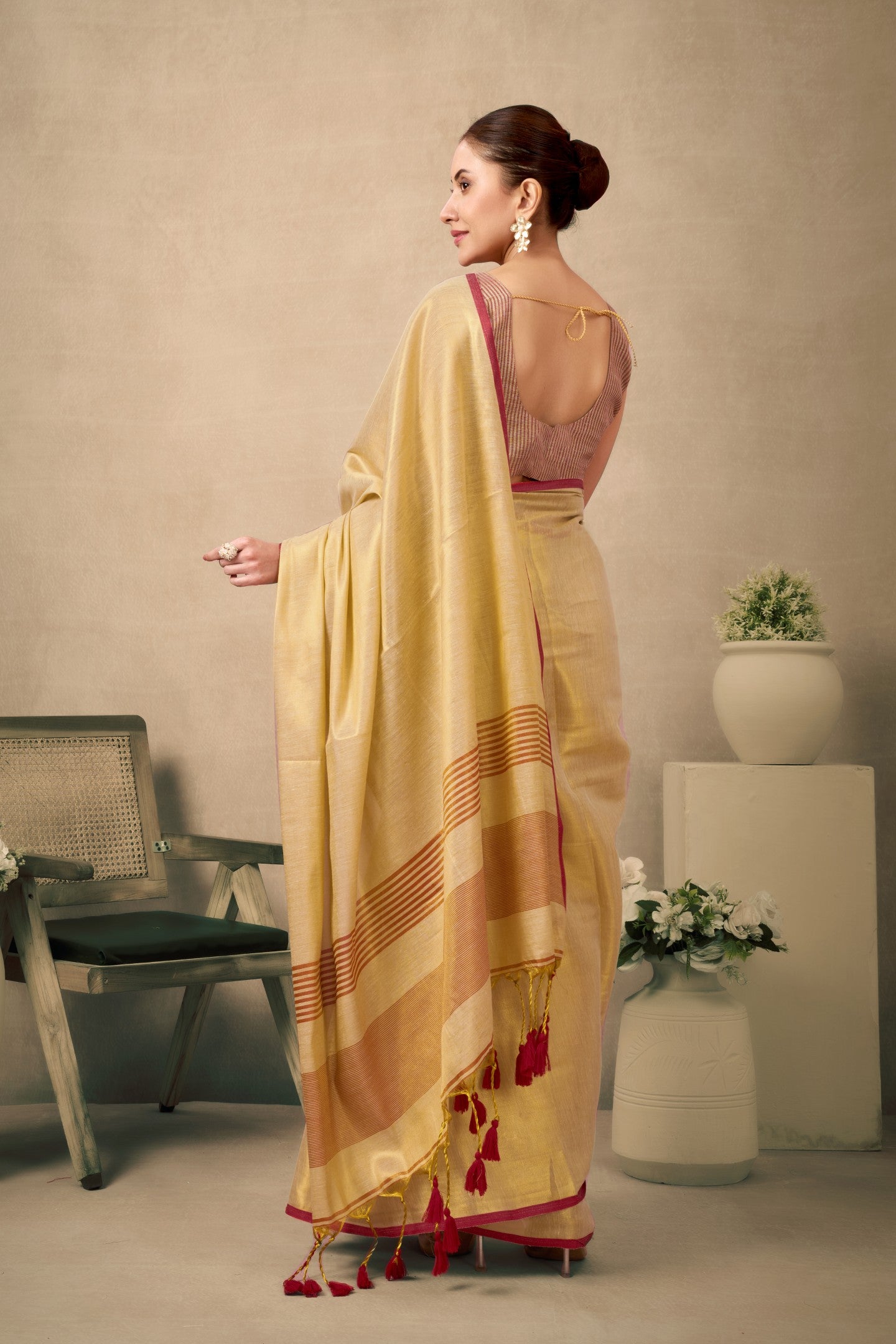 SHARVANI MULRAGA TISSUE SAREE