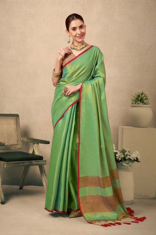 JYOTIKA MULRAGA TISSUE SAREE