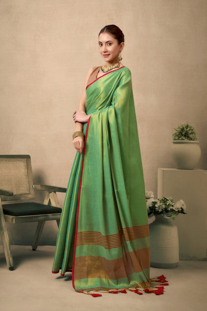 JYOTIKA MULRAGA TISSUE SAREE
