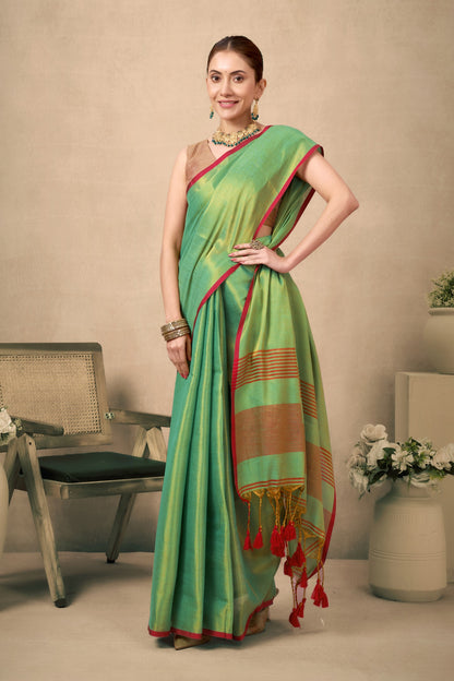JYOTIKA MULRAGA TISSUE SAREE