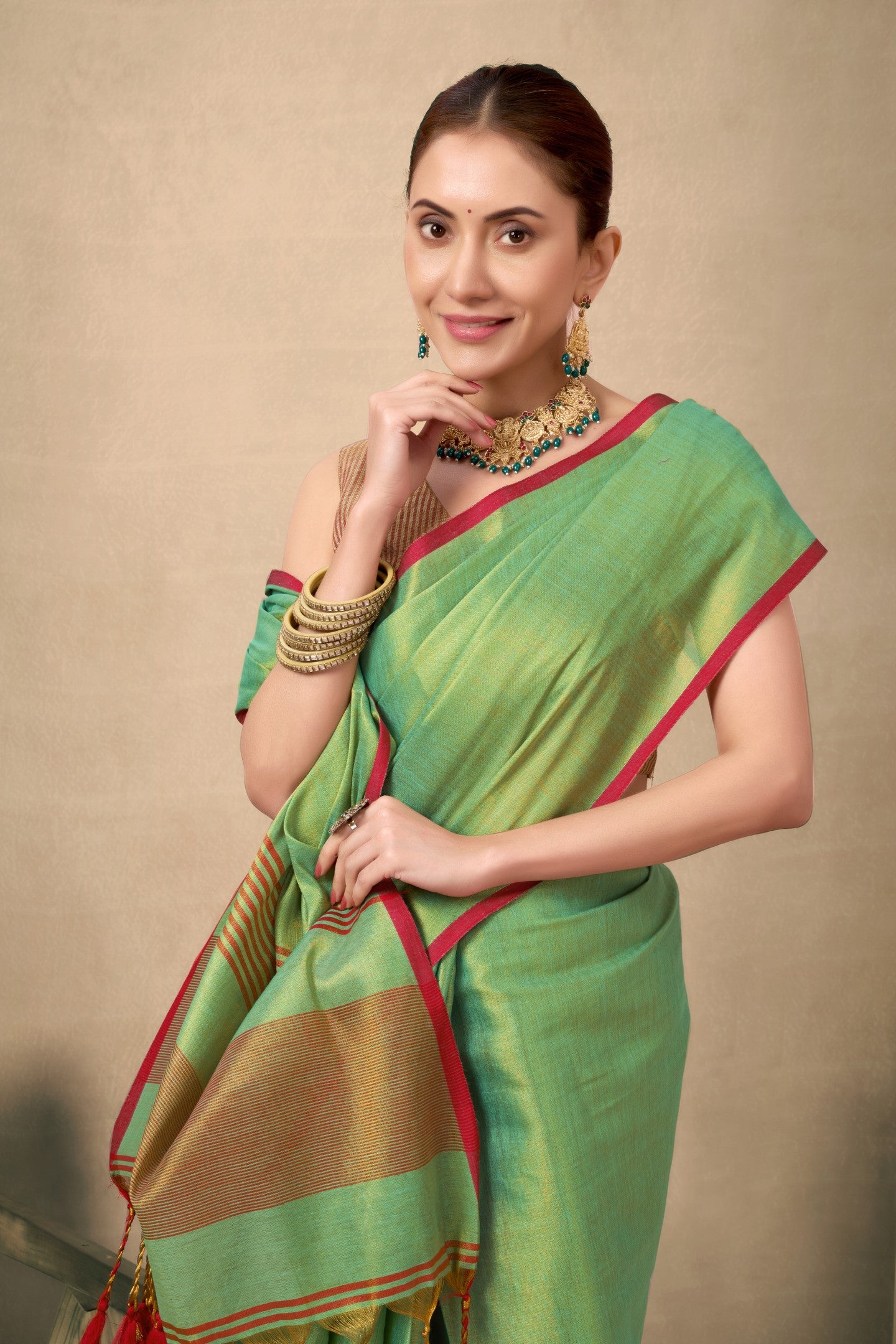JYOTIKA MULRAGA TISSUE SAREE