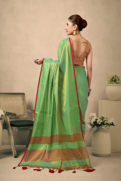 JYOTIKA MULRAGA TISSUE SAREE