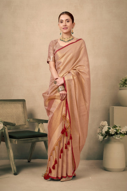 NISHTHA MULRAGA TISSUE SAREE