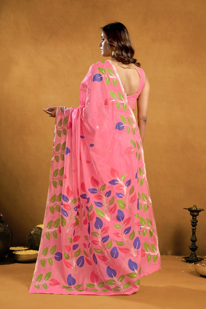AAVYA JAMADANI COTTON SAREE