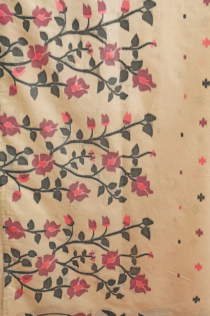 SHARANYA JAMADANI COTTON SAREE