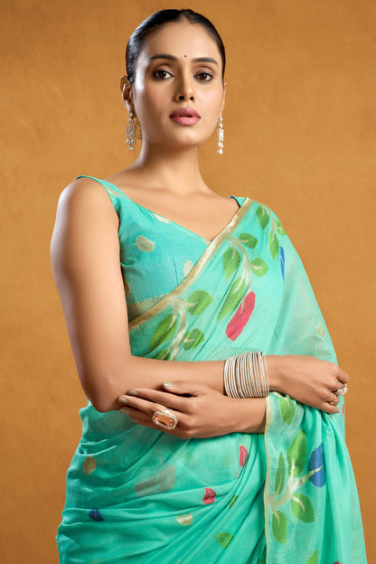 RAGINI JAMADANI COTTON SAREE