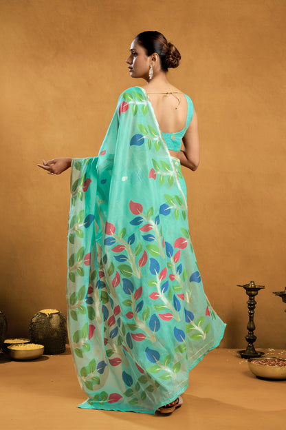 RAGINI JAMADANI COTTON SAREE