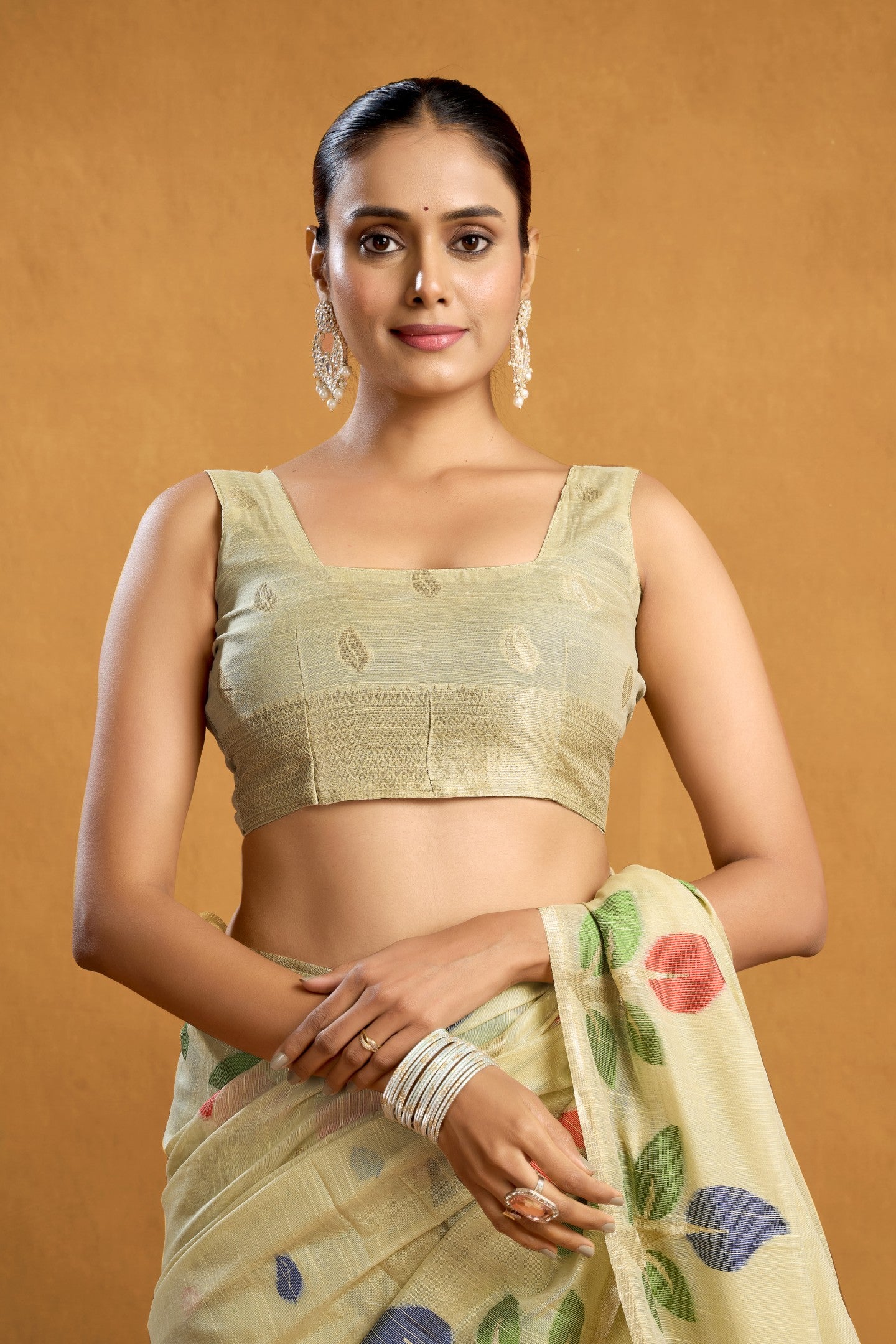 SUHASINI JAMADANI COTTON SAREE