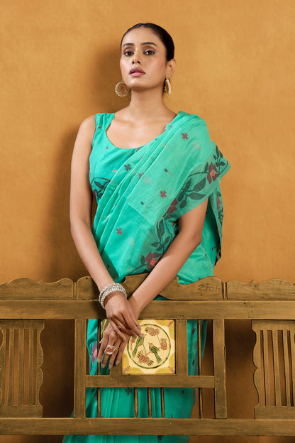 KAVYAKALA JAMADANI COTTON SAREE