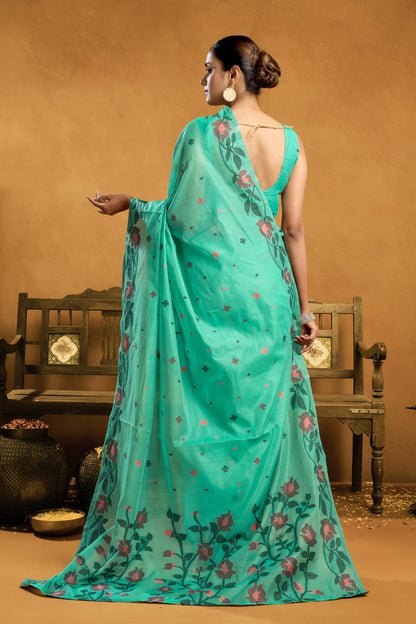 KAVYAKALA JAMADANI COTTON SAREE