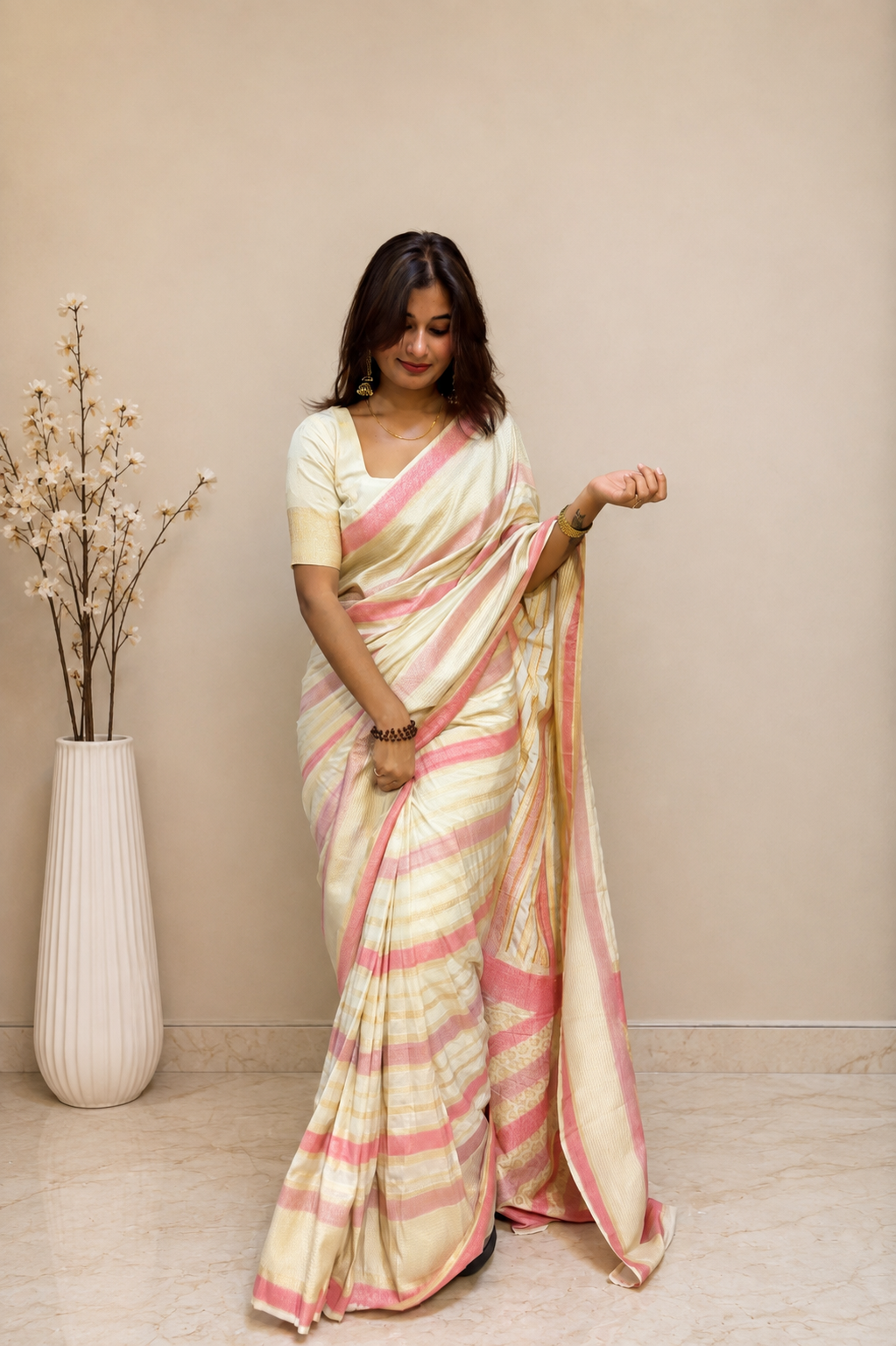 Chiffon Banarasi saree