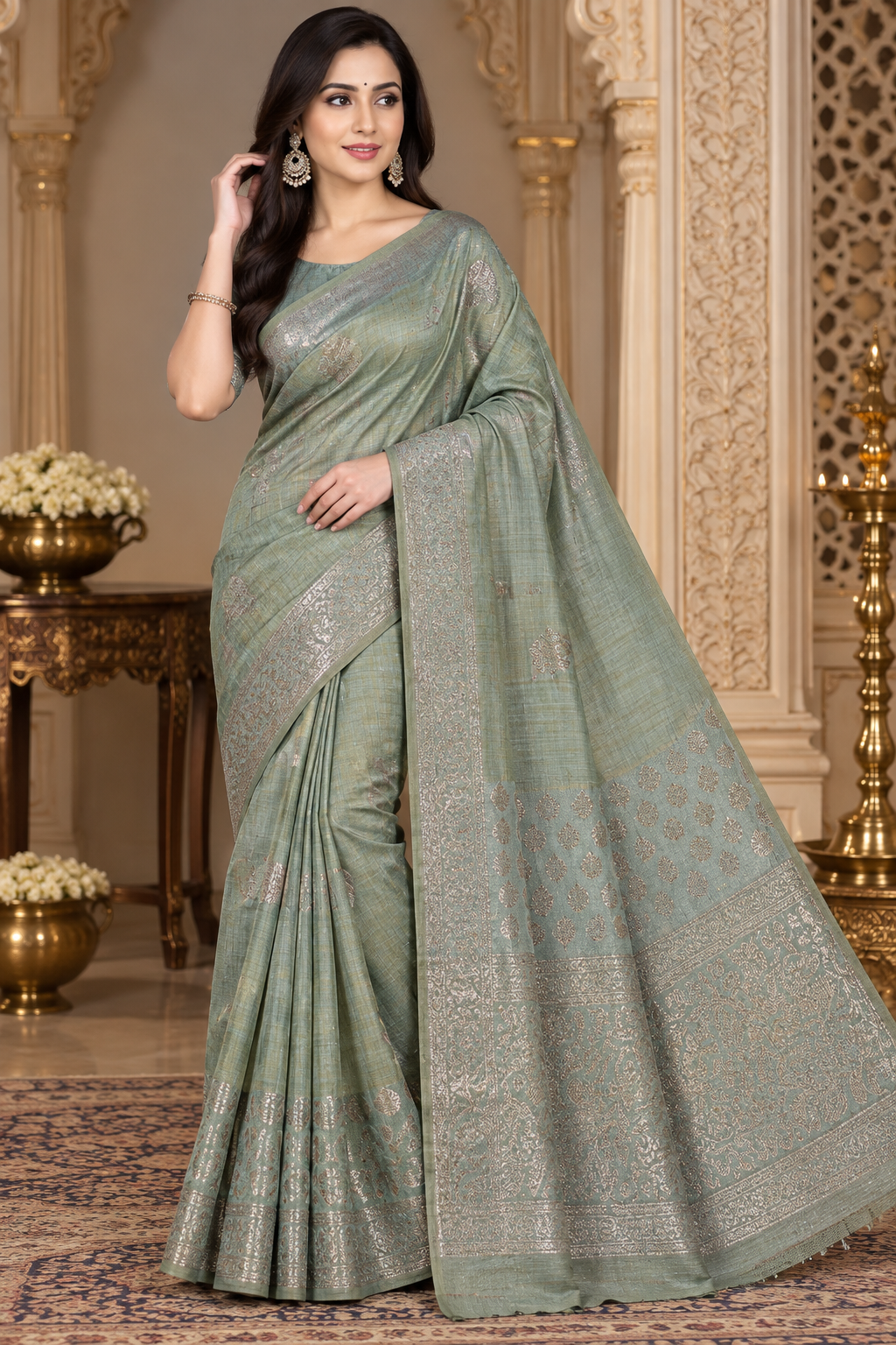 Traditional zip & go saree (Copy 7)