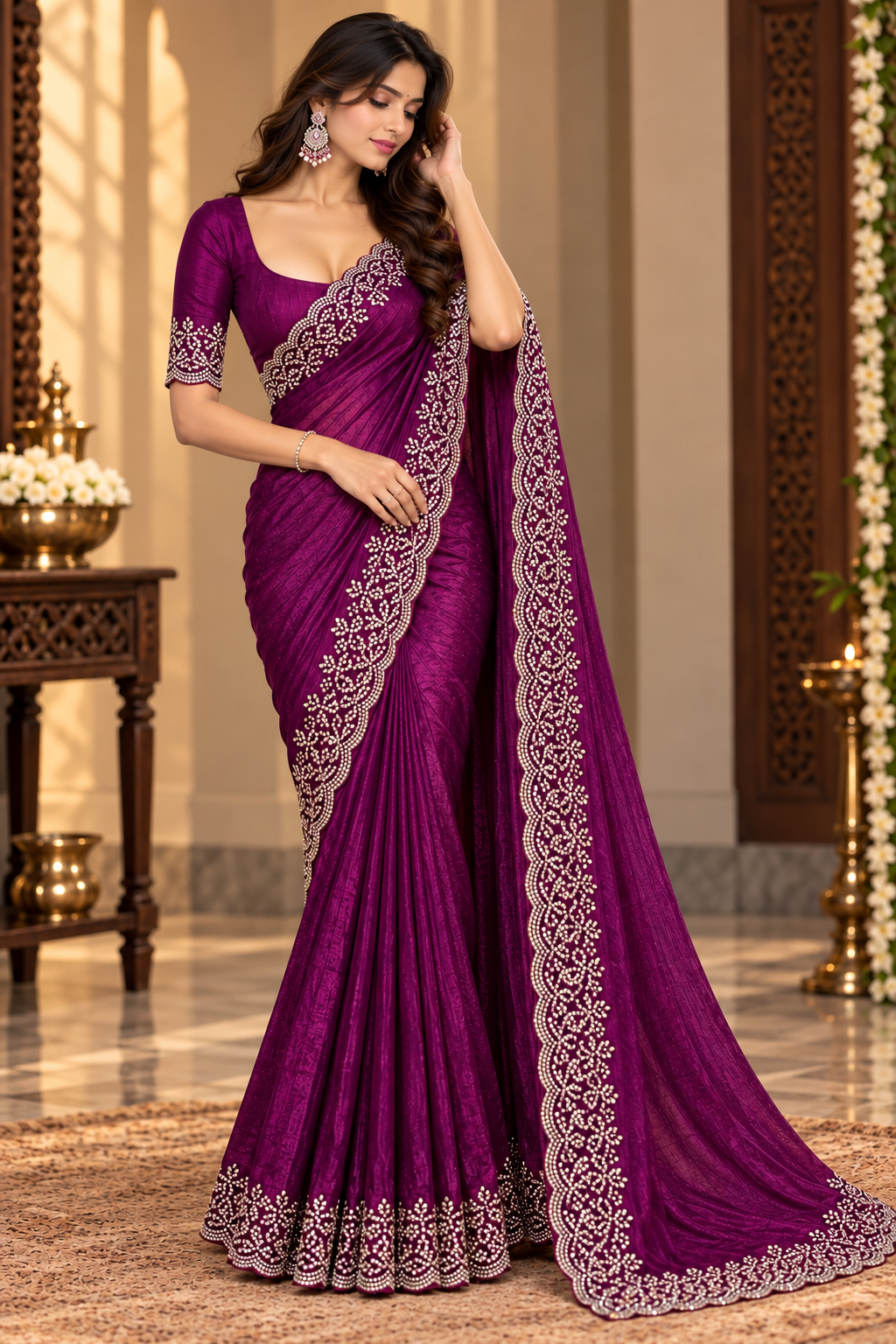Party wear saree