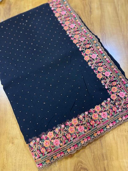 Party wear saree(2)