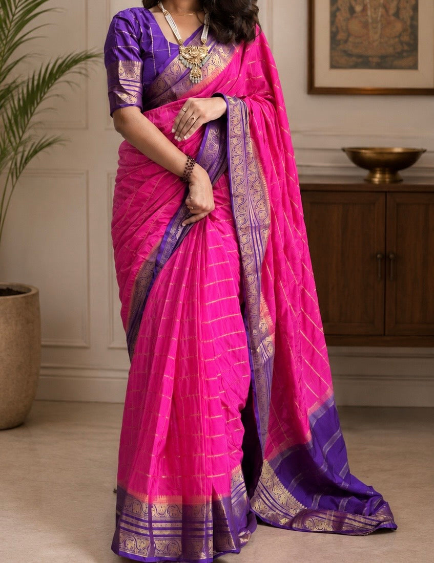 Wrap around saree