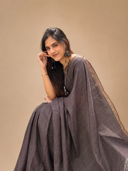 Everyday digital  printed saree