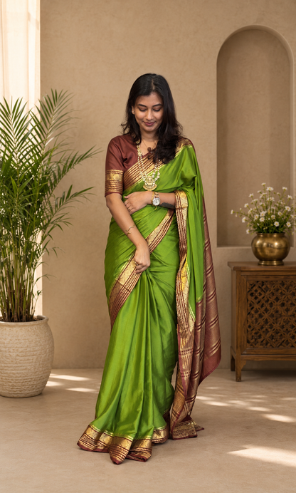 Semi Mysore silk saree - KDS1015