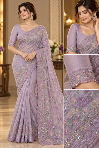 Party wear saree(2)