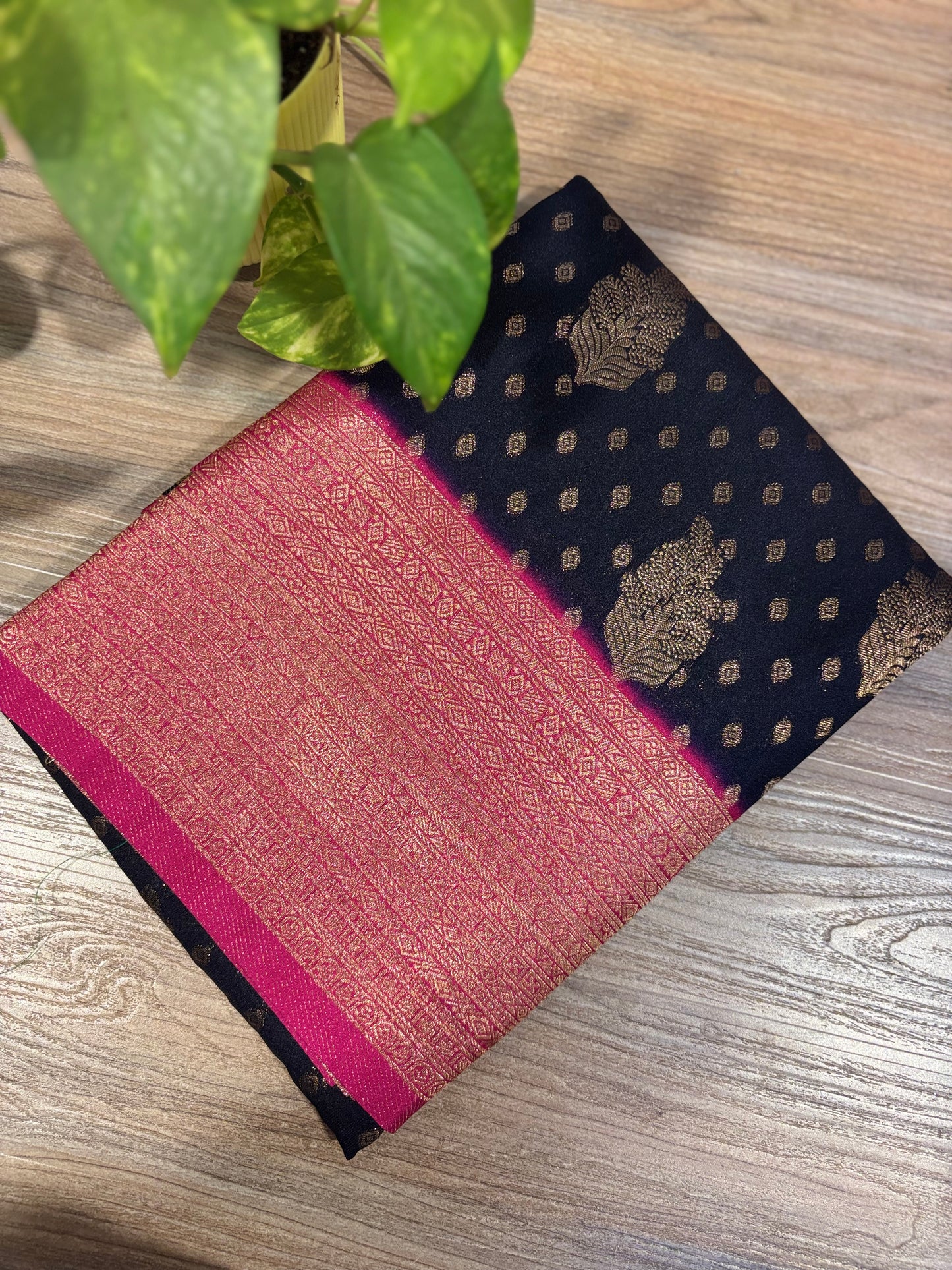 Zip & Go Saree soft silk