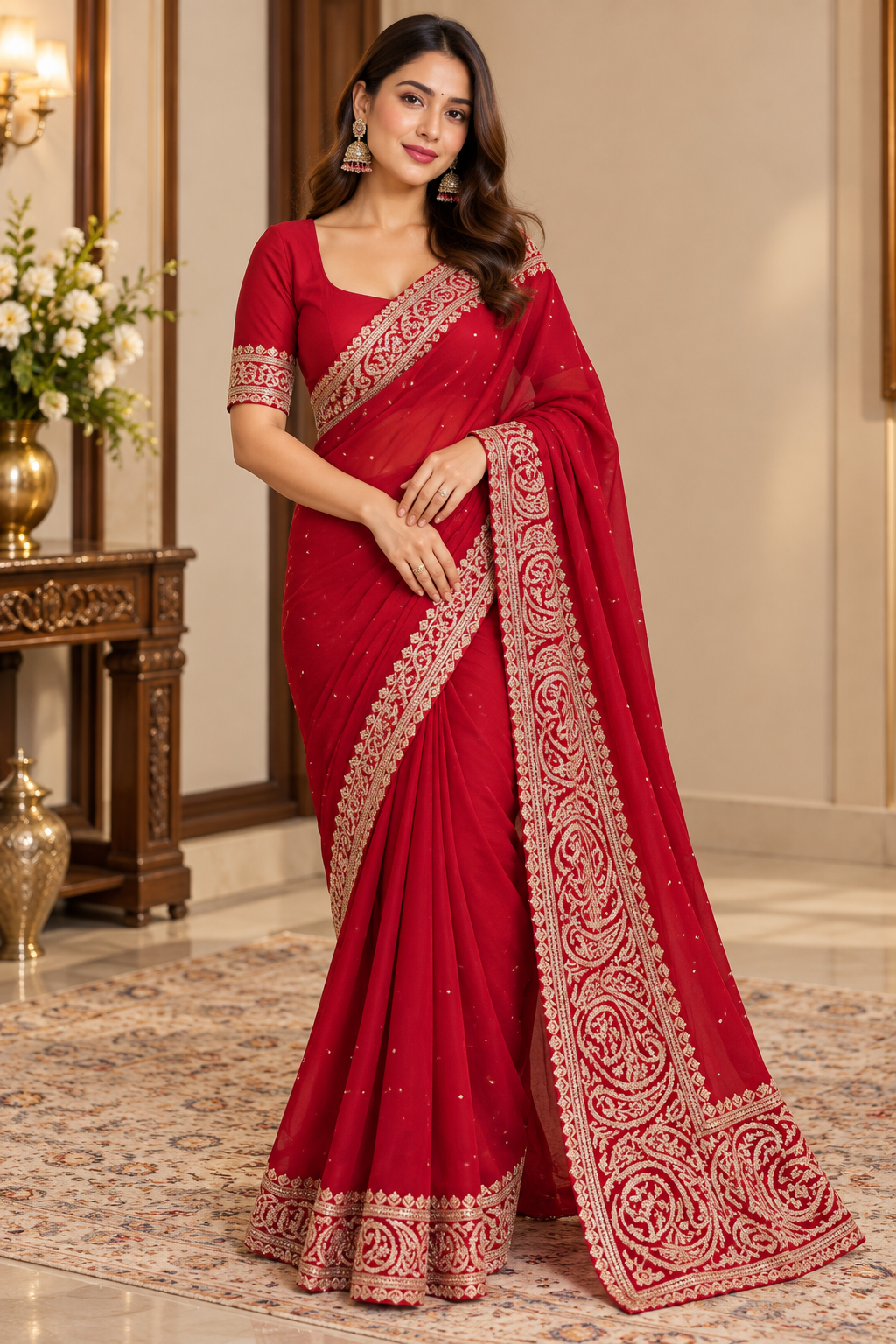 Party wear saree