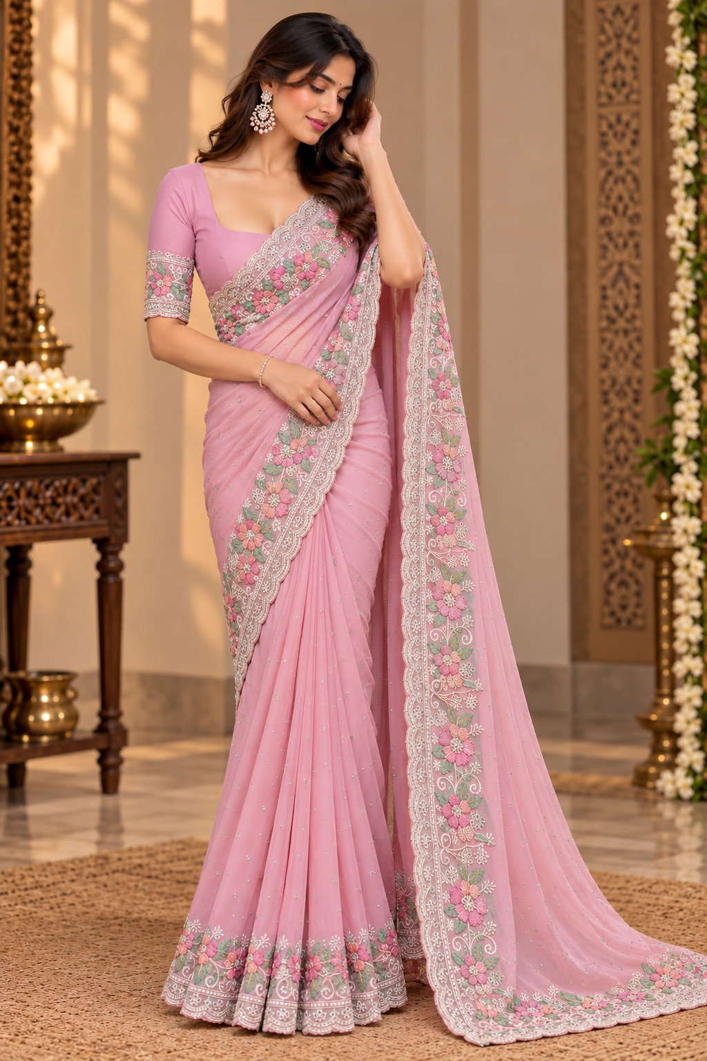 Party wear saree(2)