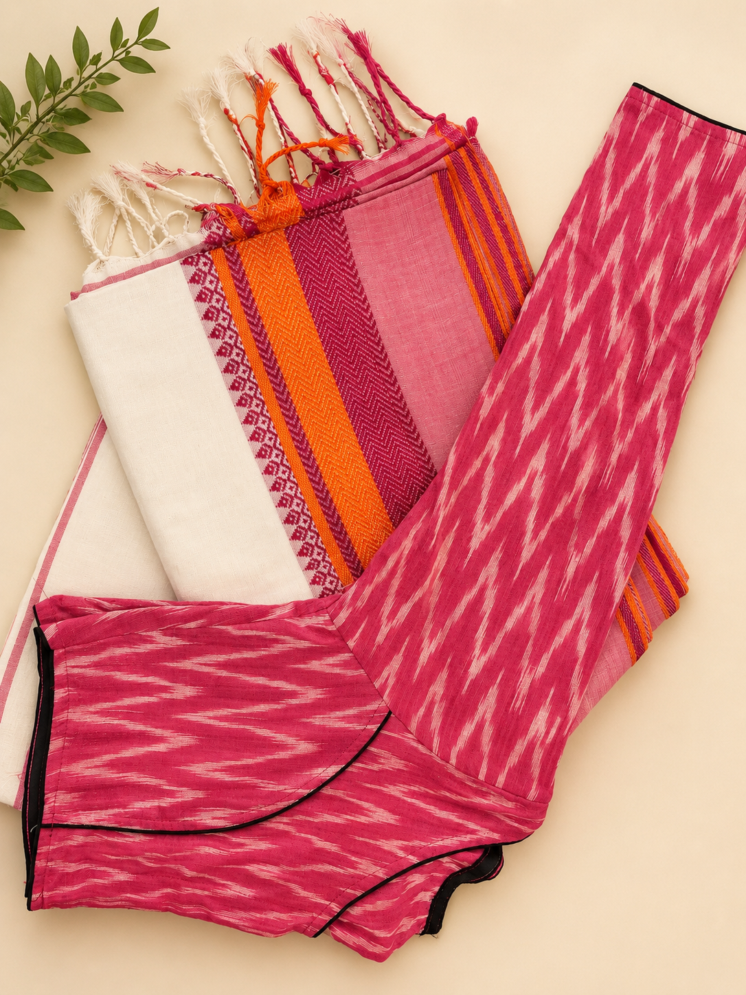 Readymade blouse with saree
