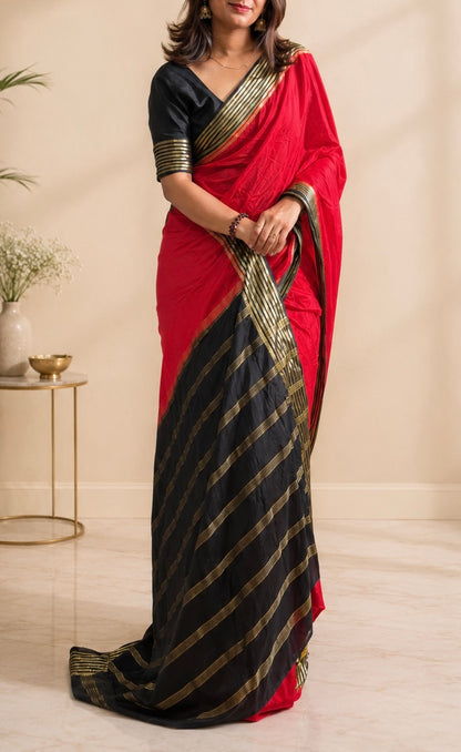 Semi Mysore silk saree - KDS1016
