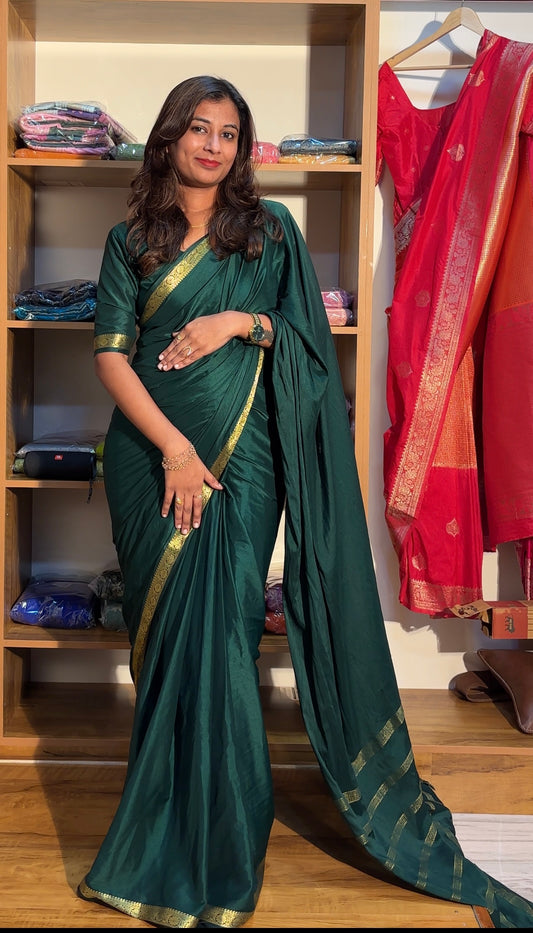 3D Mysore crepe silk