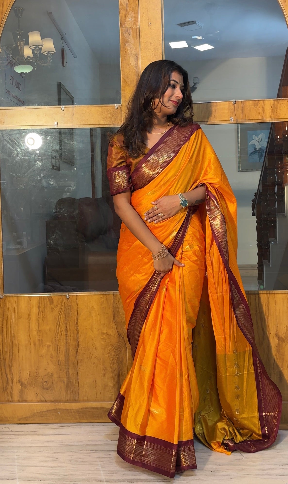 Zip & Go Saree