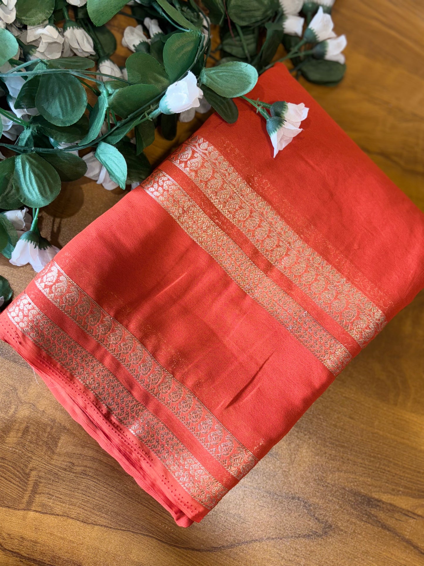 Zip & Go Saree soft silk (chiffon)