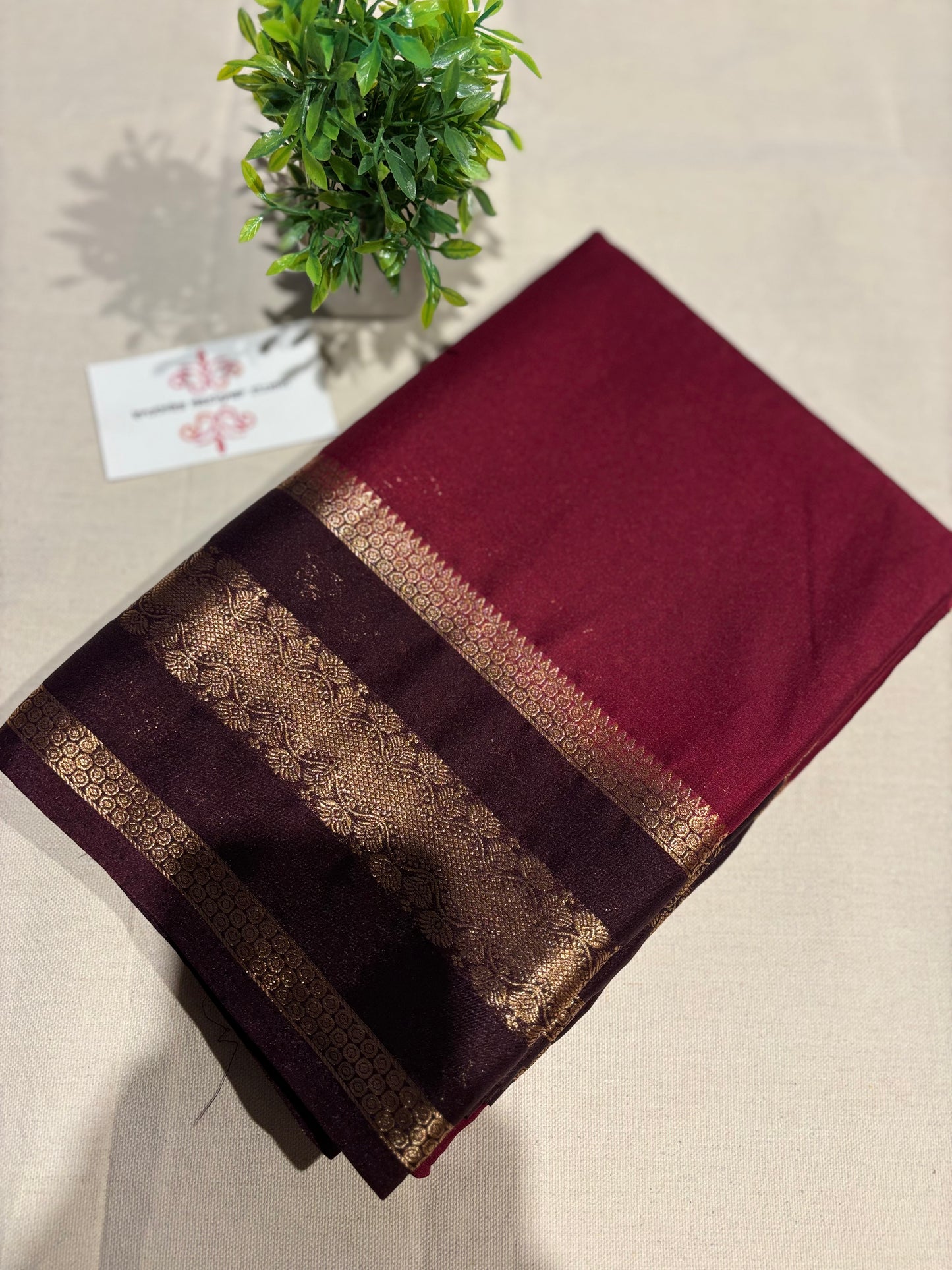 Semi Mysore silk(9pieces left) all sarees come with elbow length sleeves (Copy)