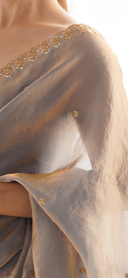 Party wear silk saree
