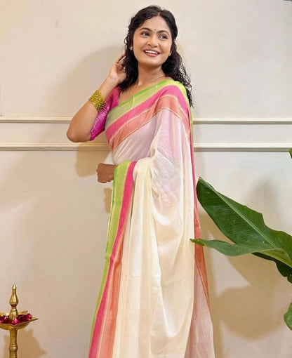 Zip and go sarees