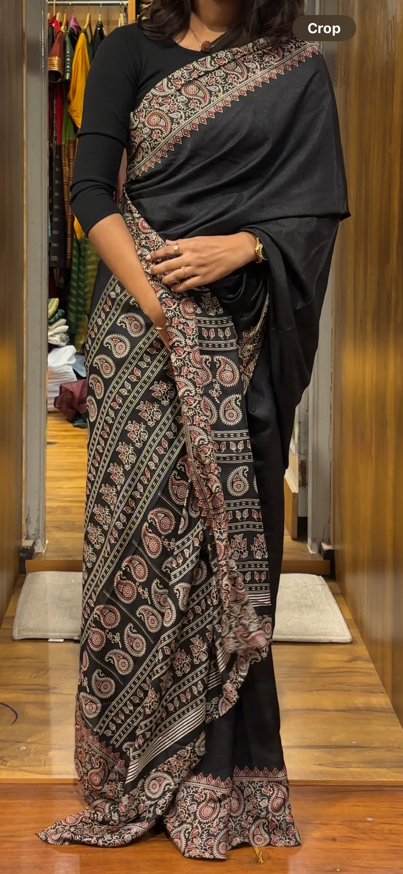 Tshirt saree