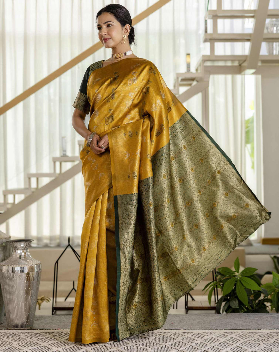 Kanchipuram silk saree