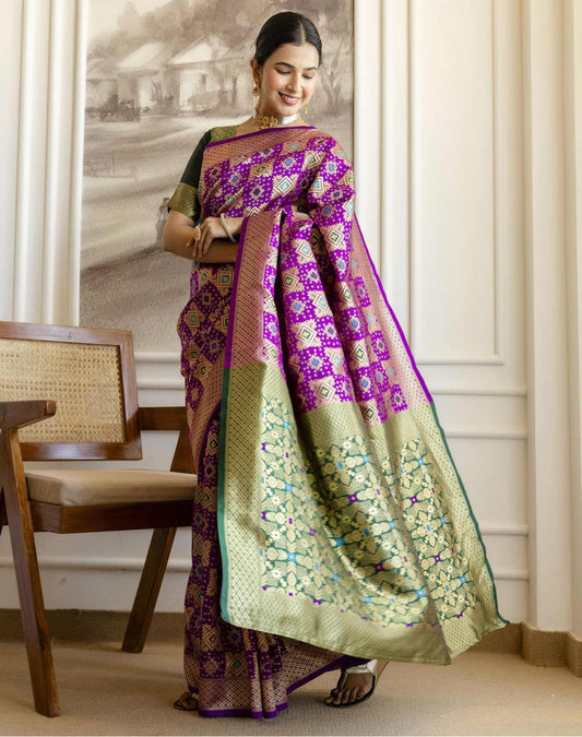 Kanchipuram silk saree