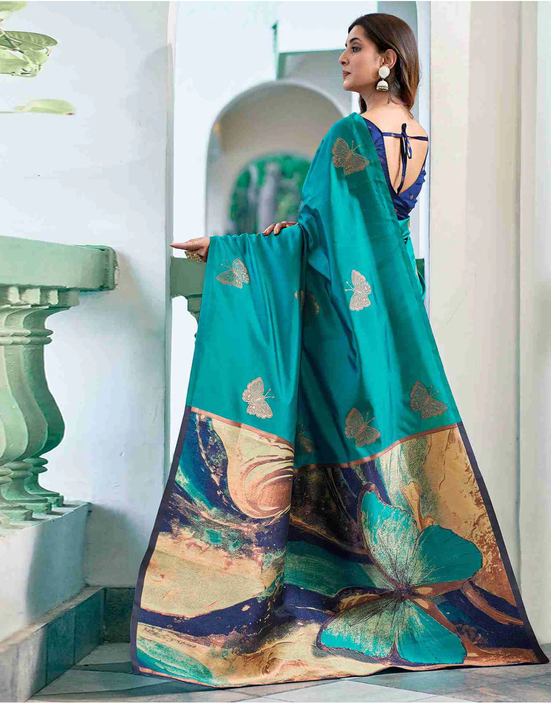 Kanchipuram silk saree