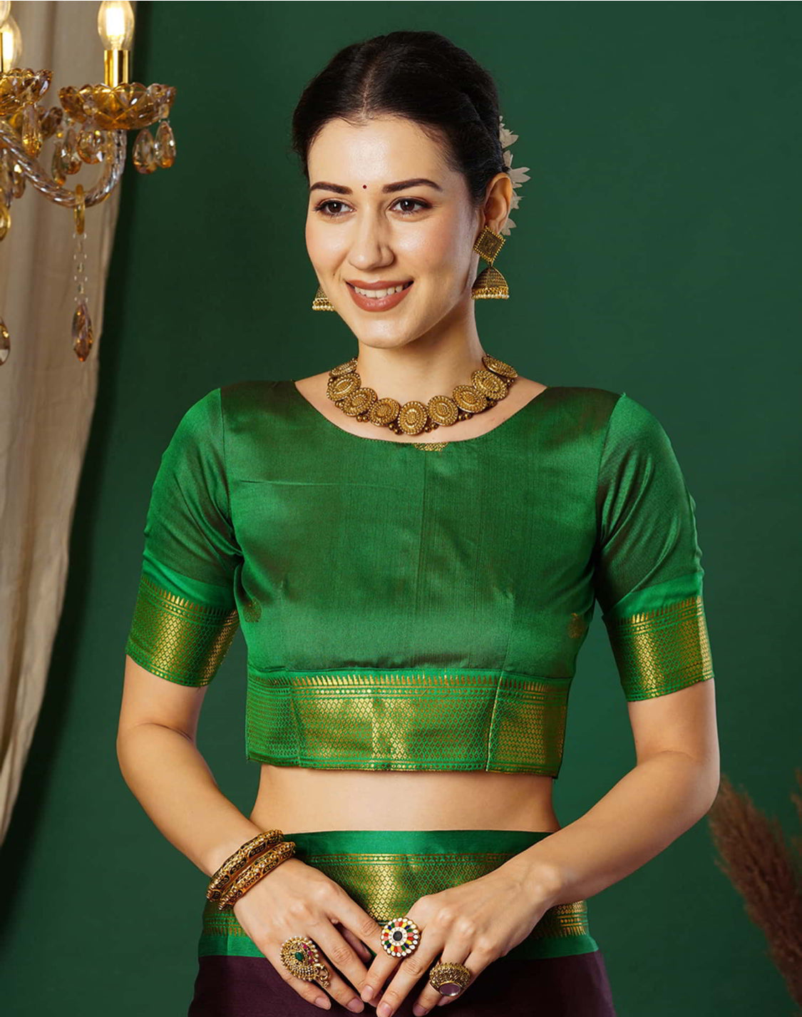 Kanchipuram silk saree