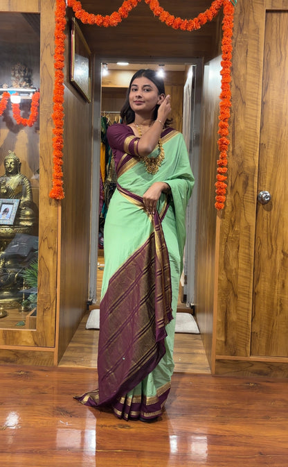 Semi Mysore silk saree bentex