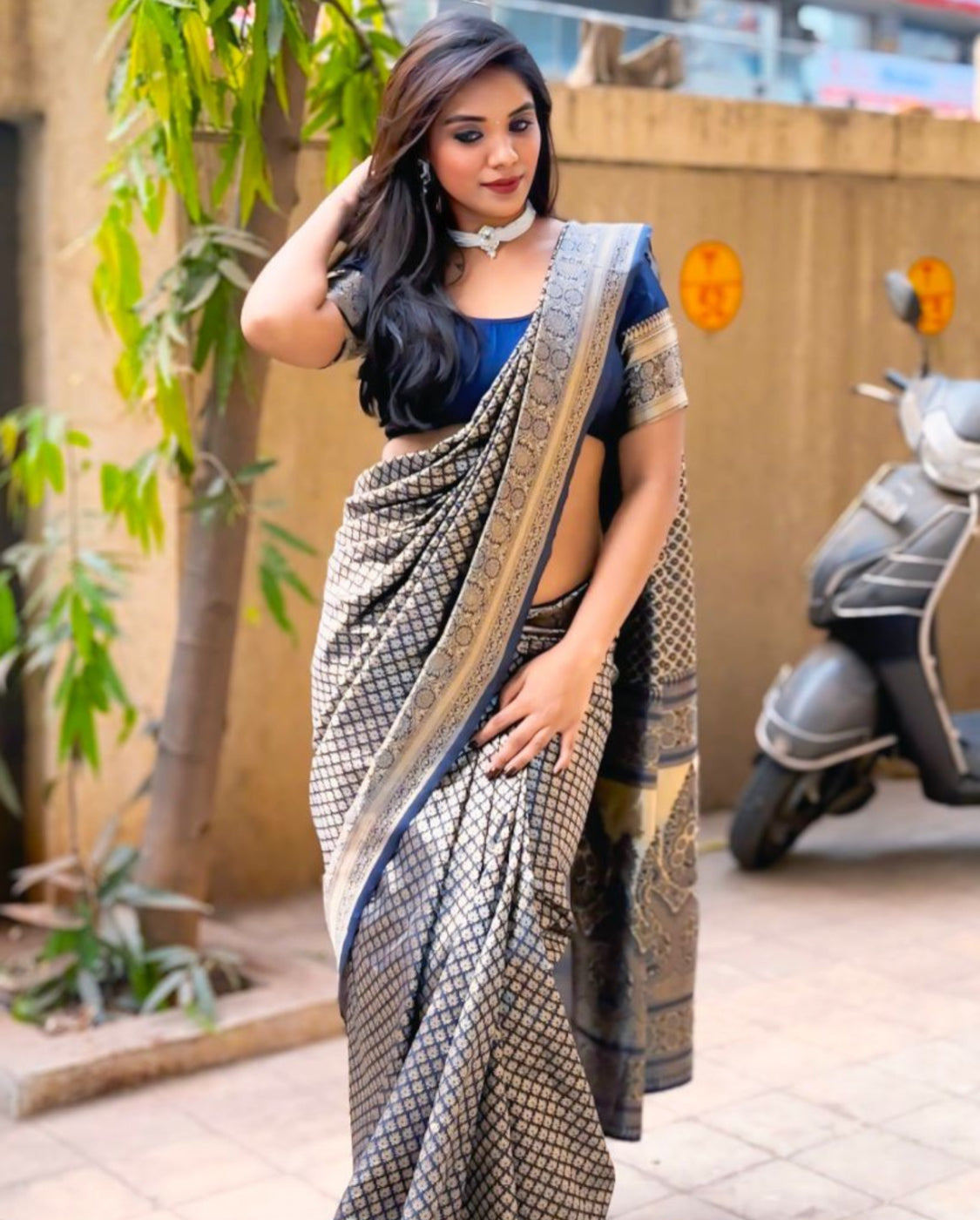 Kanchipuram silk saree