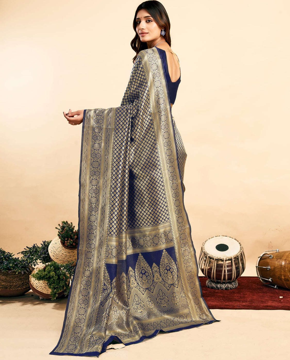 Kanchipuram silk saree
