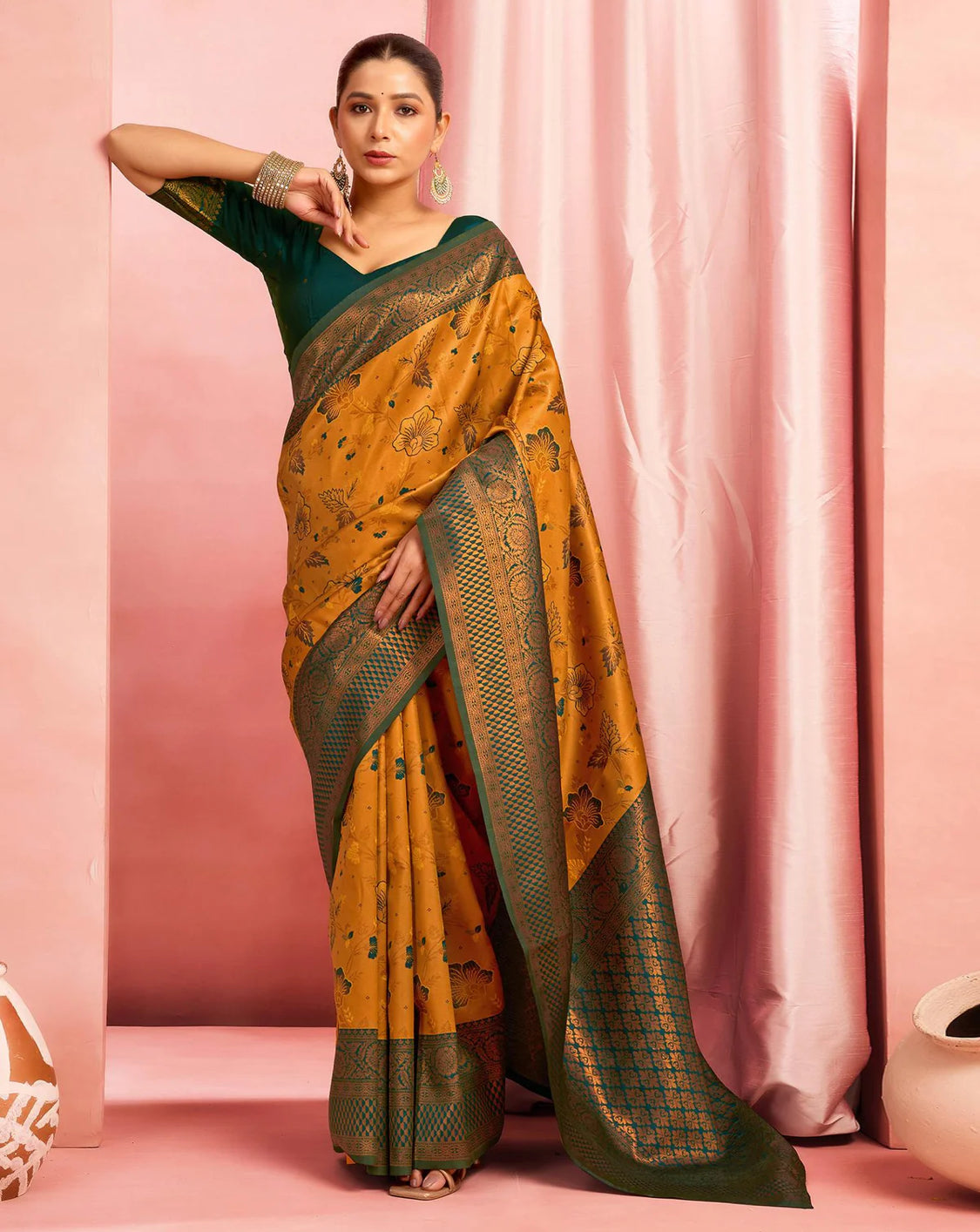 Kanchipuram silk saree