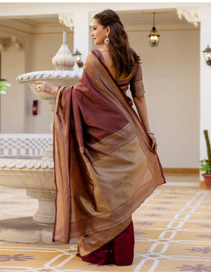 Kanchipuram silk saree