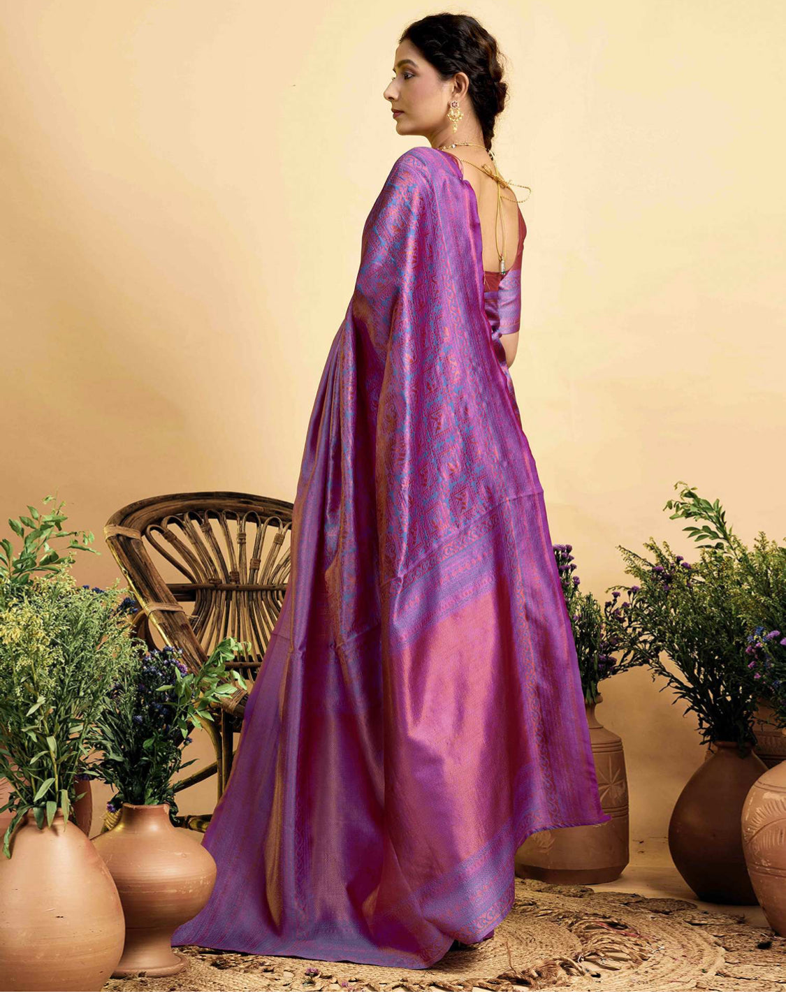 Kanchipuram silk saree