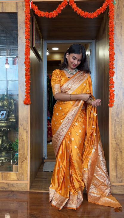 Banarasi satin saree - KDS1011