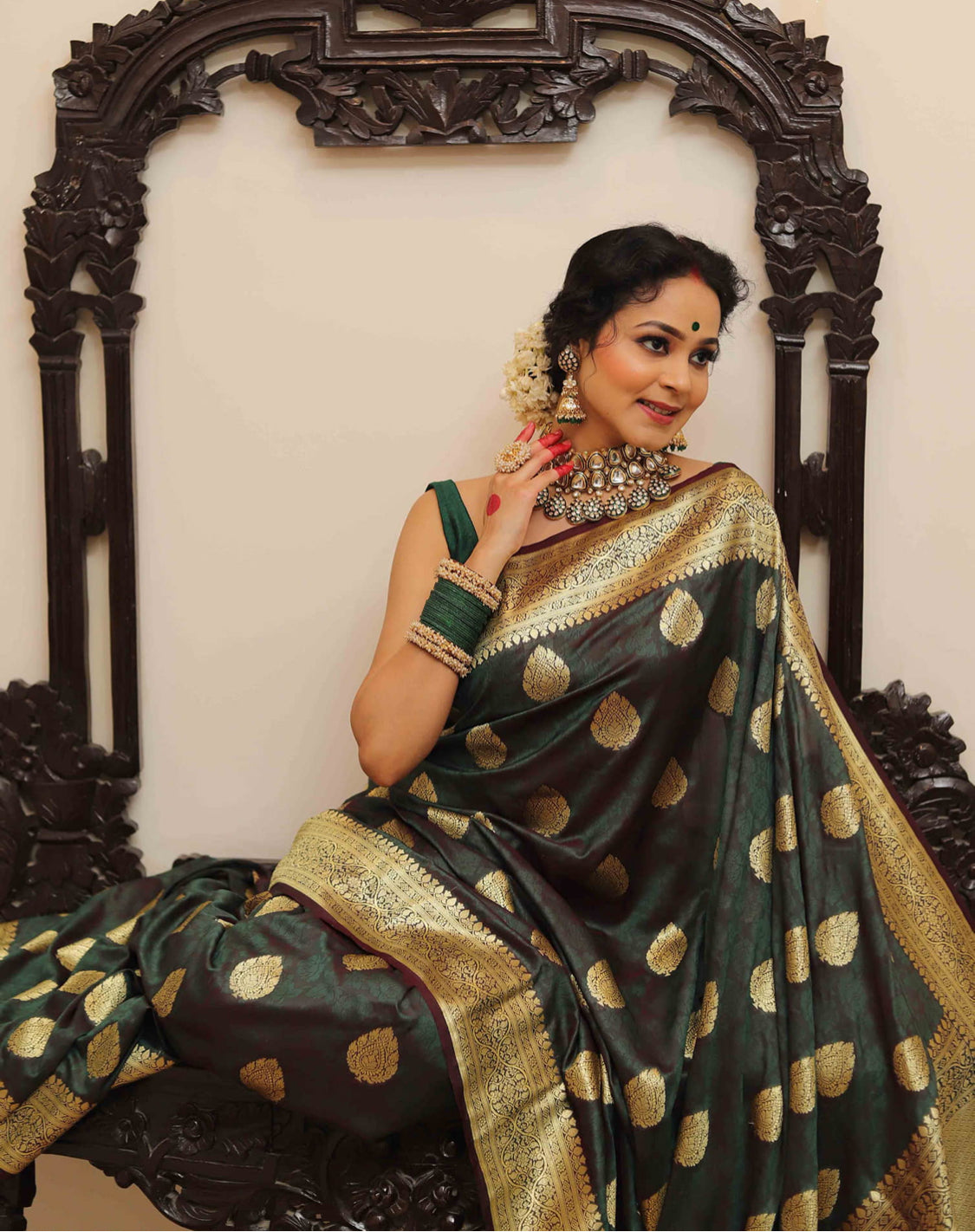 Kanchipuram silk saree