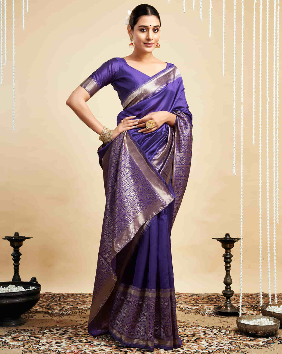 Kanchipuram silk saree