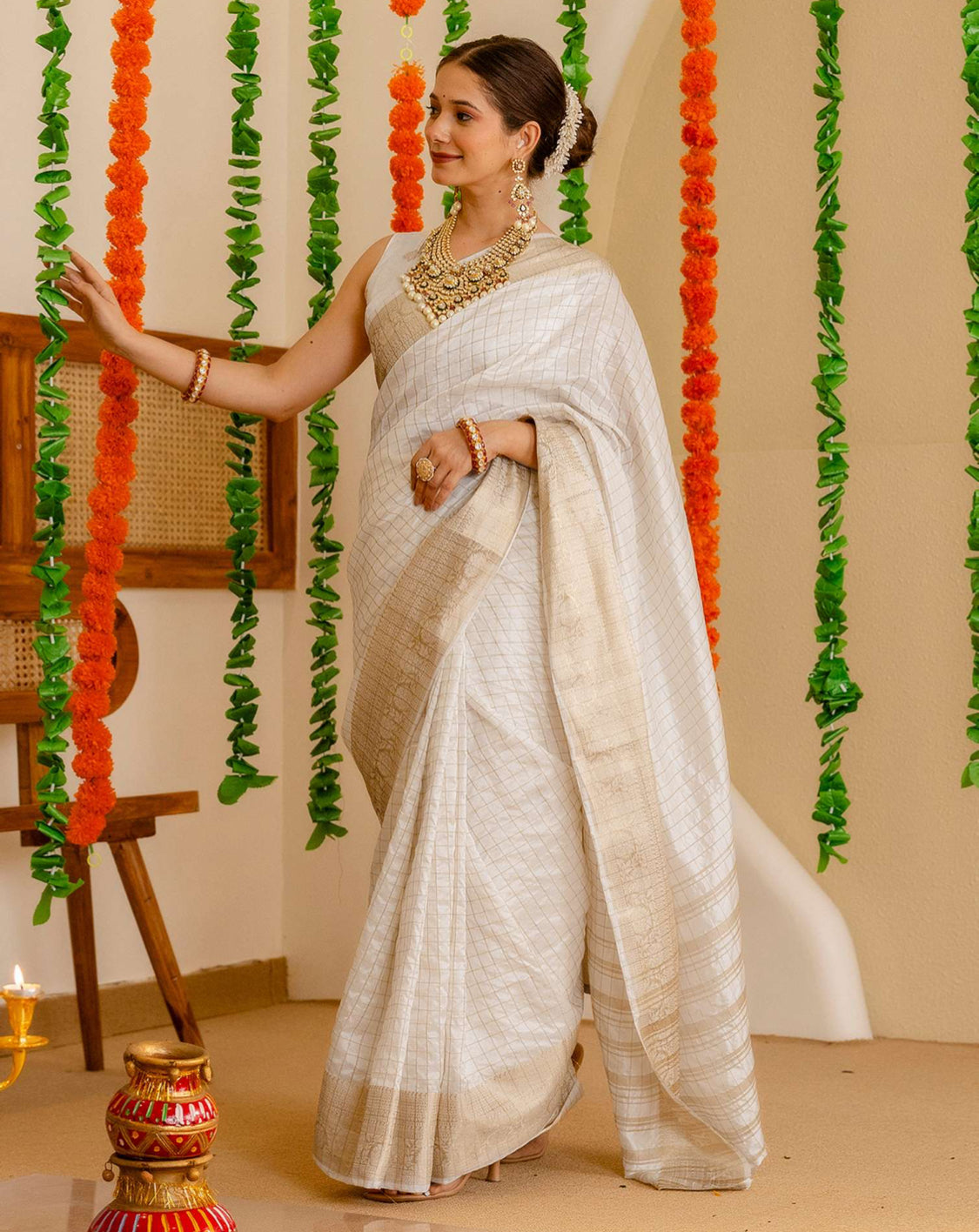 Kanchipuram silk saree