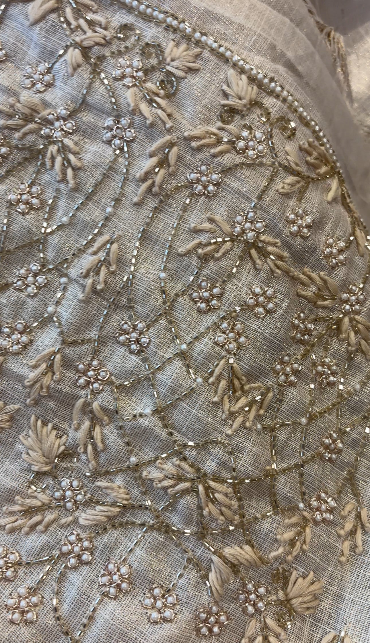 Tissue kardhana party wear saree with padded blouse